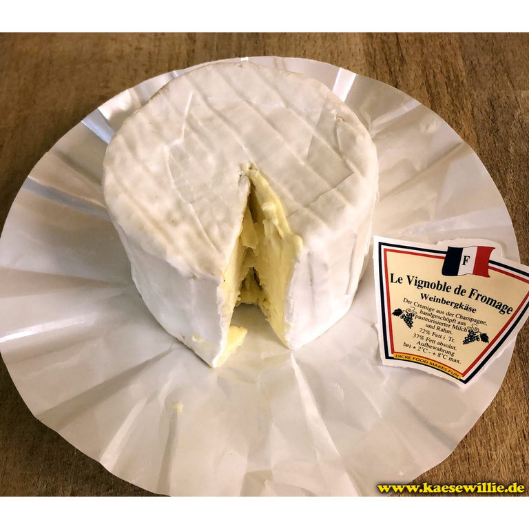 KseWillie:Produktbild-Fromage triple creme 180g-Weichkse-Frankreich