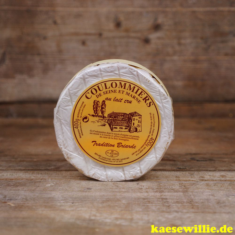 KäseWillie:Produktbild-Coulommiers-Frankreich-Weichkäse-Rohmilch