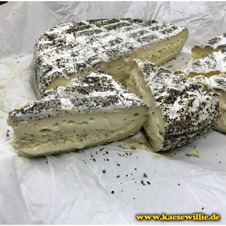 KäseWillie;Produkt-Bio Pfeffer Brie-Pasteurisiert-Belgien
