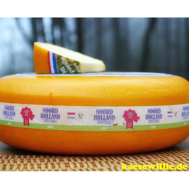 KäseWillie:Produkt-Gouda Käse-Jung-4-6 Wochen gereift.