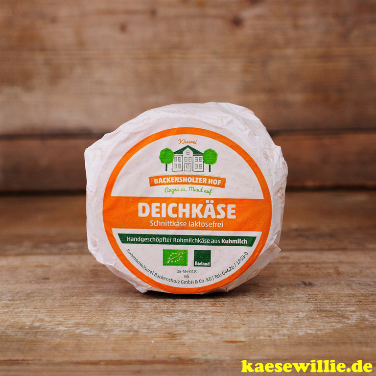KäseWillie:Produktbild-Bio Deichkäse Klein-Schnittkäse-Deutschland